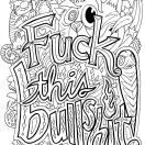 :Staggering Bad Word Coloring Book Image Ideas 1496438395fuck This Bullshit Word Doodle Fuck Coloring Pages Printable Name Book For Prudes People