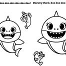 Coloring Pages:Fantastic Baby Shark Coloring Image Inspirations Baby Sharkng 1582839660baby And Mommy Fantastic Image Inspirations Pictures Youtube Pink Fong Original