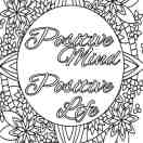 Full Size of :42 Staggering Positive Coloring Pages Coloring Pages Printable Adults For To Print Positive Kids